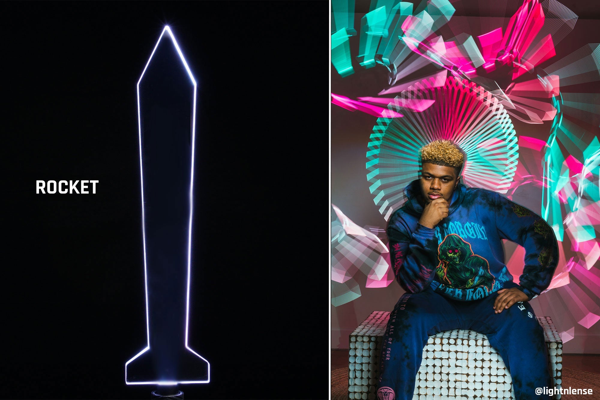LIGHT PAINTING BLADES