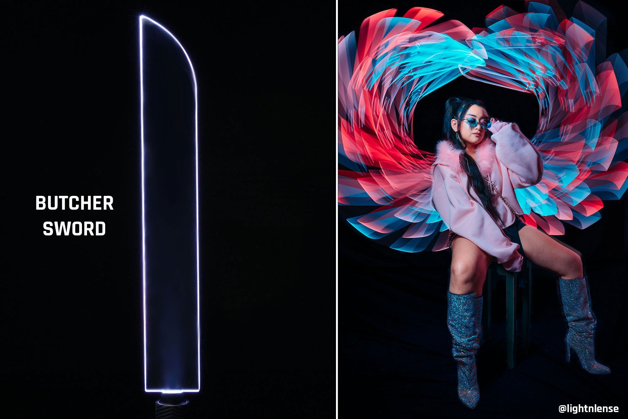 LIGHT PAINTING BLADES