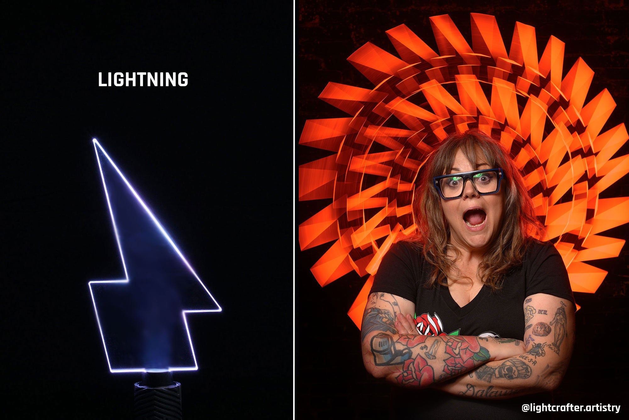 LIGHT PAINTING BLADES