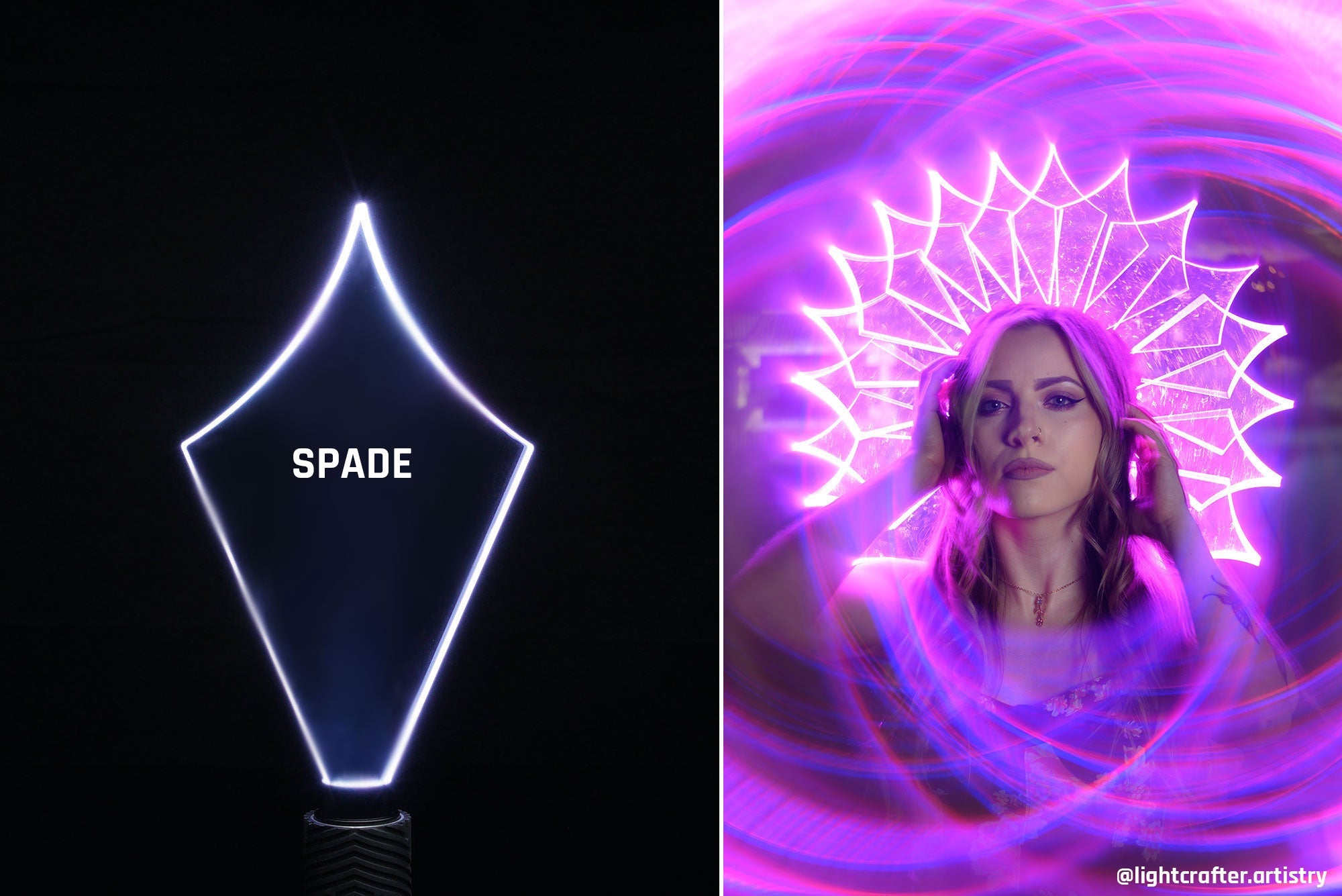 LIGHT PAINTING BLADES